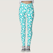 Leggings Pot bleu (Devant)