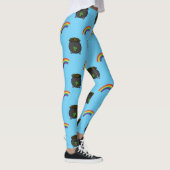 Leggings Pot de dessin en or arc-en-ciel (Droite)
