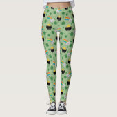 Leggings Pots d'or chanceux (Devant)