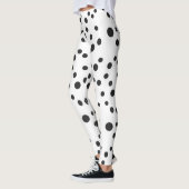 Leggings Pots noirs dalmatiens (Gauche)