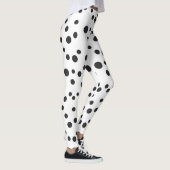 Leggings Pots noirs dalmatiens (Droite)
