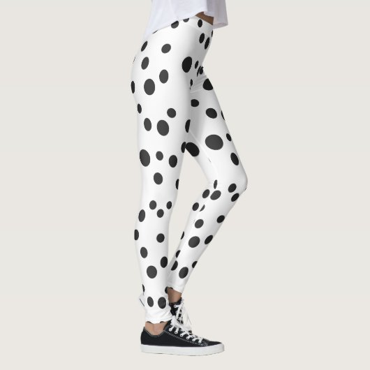 Leggings Pots noirs dalmatiens (Droite)