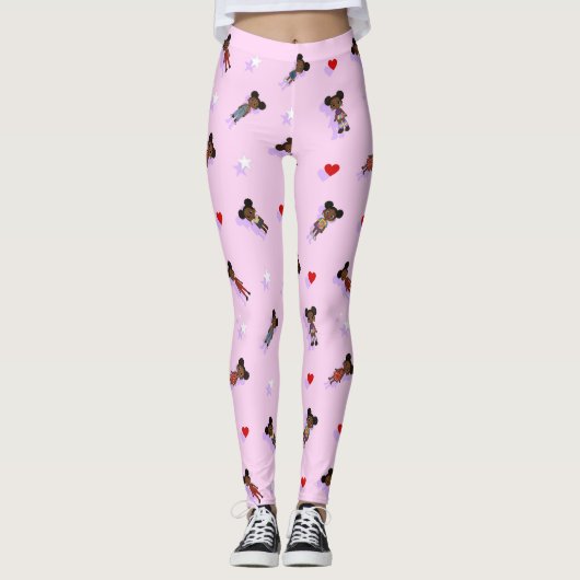 Leggings Pouf Afro (Devant)