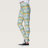 LEGGINGS POULET DE LA MER, ROOSTER & HEN JOIGINGS AMUSANTS (Gauche)
