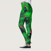 Leggings Poulpe de Noël - guêtres (Gauche)