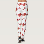 Leggings poulpe rouge (Dos)