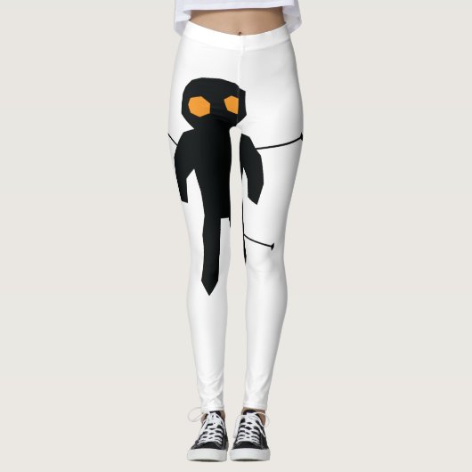 Leggings poupée effrayante (Devant)