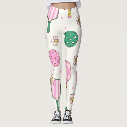 Leggings pour amateur de Pickleball (Devant)