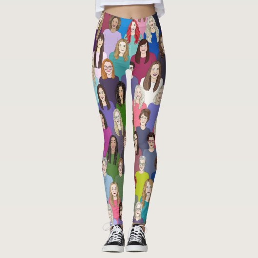 leggings pour dames et féministes (Devant)