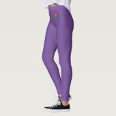 Leggings pour femmes Ajouter votre texte Logo de l (Gauche)