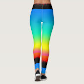 Leggings pour femmes arc-en-ciel (Dos)