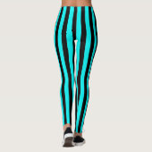Leggings pour femmes bleues/noires (Dos)