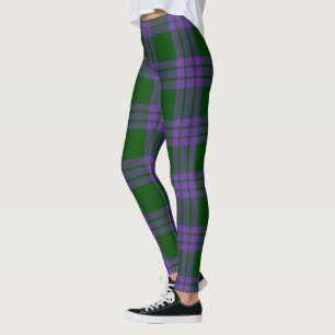 Leggings pour femmes Clan Elphinstone Tartan Scots