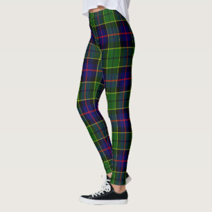 Leggings pour femmes Clan Forsyth Tartan Scotstee