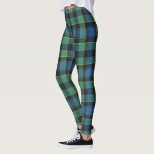 Leggings pour femmes Clan Mouat Tartan Ancien Scot