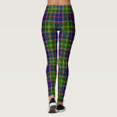 Leggings pour femmes Clan Scotstee Tartan Whitefoo (Dos)