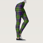 Leggings pour femmes Clan Scotstee Tartan Whitefoo (Droite)