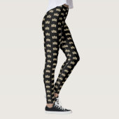 Leggings pour femmes - Couronne d'or (Droite)