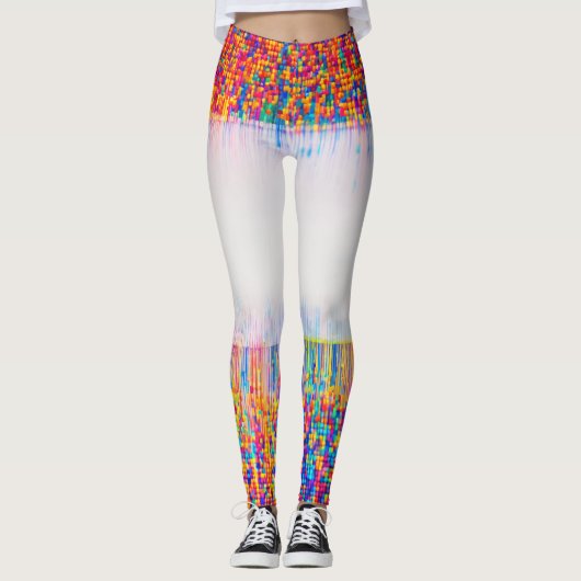 Leggings pour femmes de taille élevée - élégant, é (Devant)