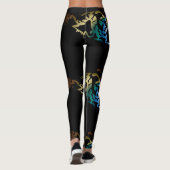 Leggings pour femmes dragons (Dos)