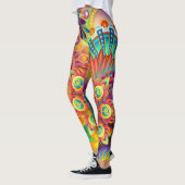 Leggings pour femmes | Eco Fitness Colorful Abstra (Gauche)