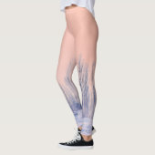 Leggings pour femmes | Forêt d'hiver Eco Fitness (Gauche)