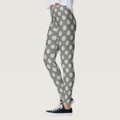 Leggings pour femmes gris Daisy (Gauche)