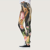 Leggings pour femmes – Impression de chien Rottwei (Gauche)