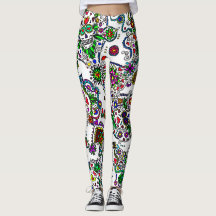 Leggings pour femmes Jour des morts