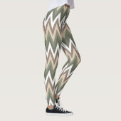 Leggings pour femmes Motifs Multi Zig Zag (Droite)