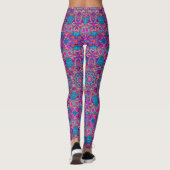 Leggings pour femmes Motifs sans marque ethnique (Dos)