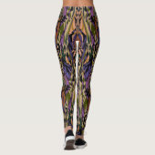 Leggings pour femmes multi-couleurs design (Dos)