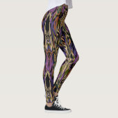 Leggings pour femmes multi-couleurs design (Droite)