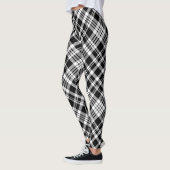 Leggings pour femmes noirs blancs (Gauche)