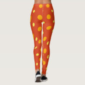 Leggings pour femmes orange (Dos)