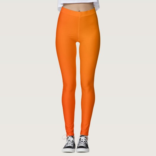Leggings pour femmes orange (Devant)