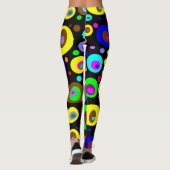 Leggings pour femmes psychédéliques (Dos)