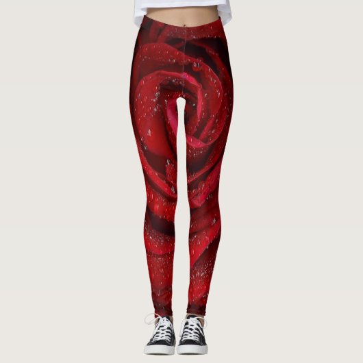 Leggings pour femmes | Rose Eco Fitness (Devant)