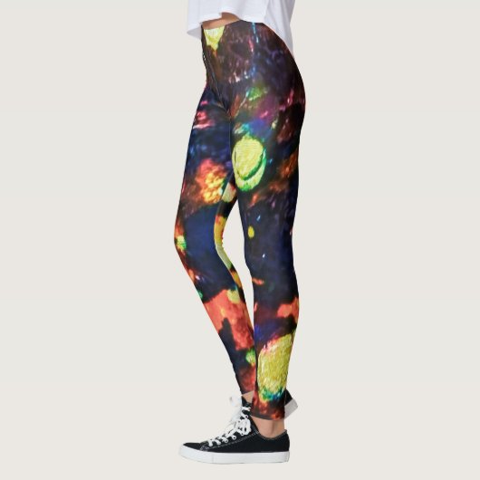 Leggings pour fille spatiale (Gauche)