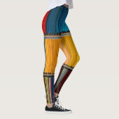 Leggings pour filles arc-en-ciel pour femmes (Droite)