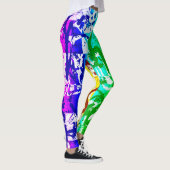 Leggings pour graffitis arc-en-ciel (Droite)