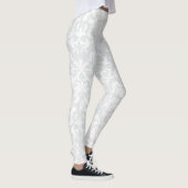 Leggings Pour la mariée - Damas blanc (Droite)