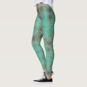 Leggings pour robots verts biologiques Psydefx ♥ (Gauche)