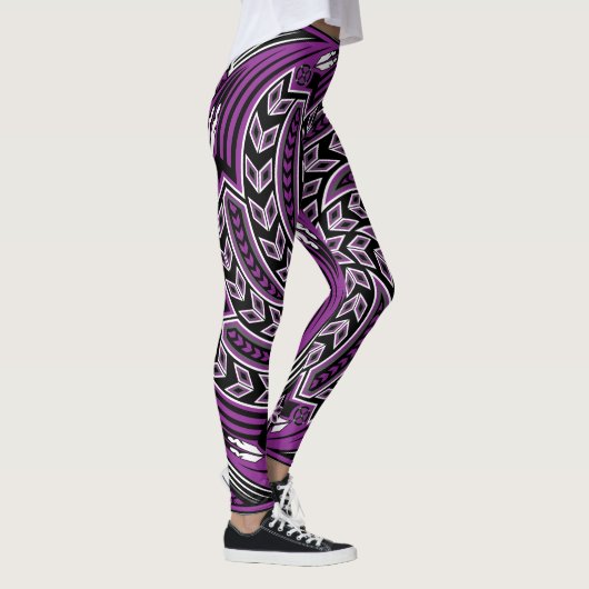 Leggings Pourpre d'esprit de vent (Droite)