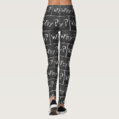 Leggings Pourquoi la marque de question Imprimer les légend (Dos)