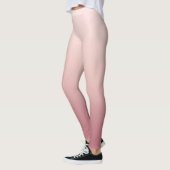 Leggings Poussière de rose dégradé (Gauche)