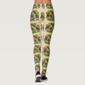 Leggings Poussins de jardin de colin (Dos)