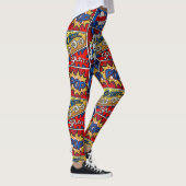Leggings Pow Bang Boom ! Fun Super Hero (Droite)