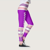 Leggings Power rayures funky Gagnant (Droite)