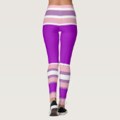 Leggings Power rayures funky Gagnant (Dos)